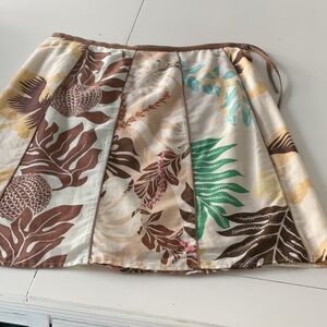 Tropical Print Women's Skirt